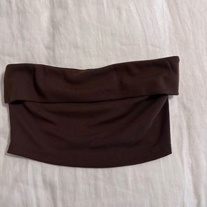 Brown Tube Top